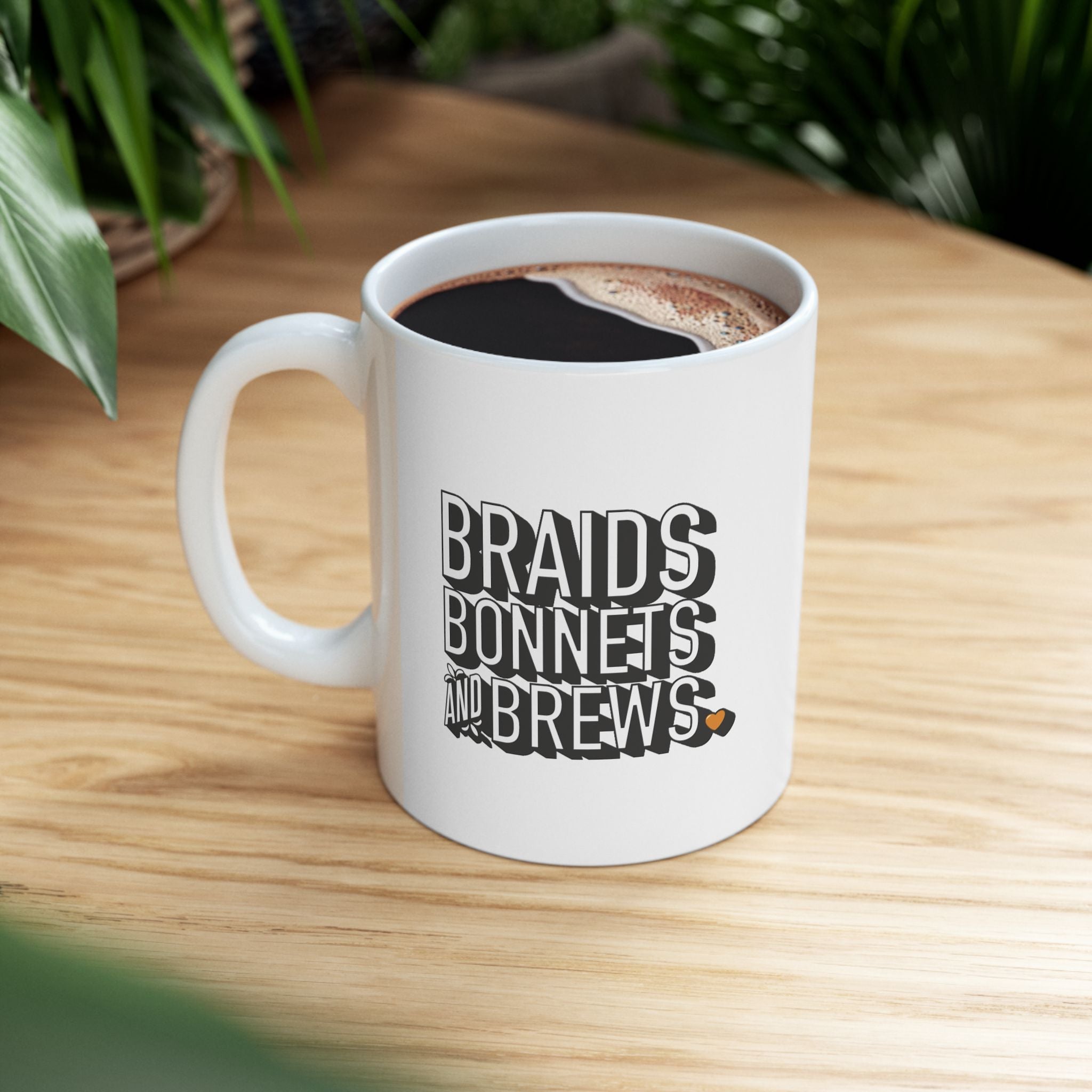 Braids, Bonnets, and Brews | 1854 | Ceramic Mug