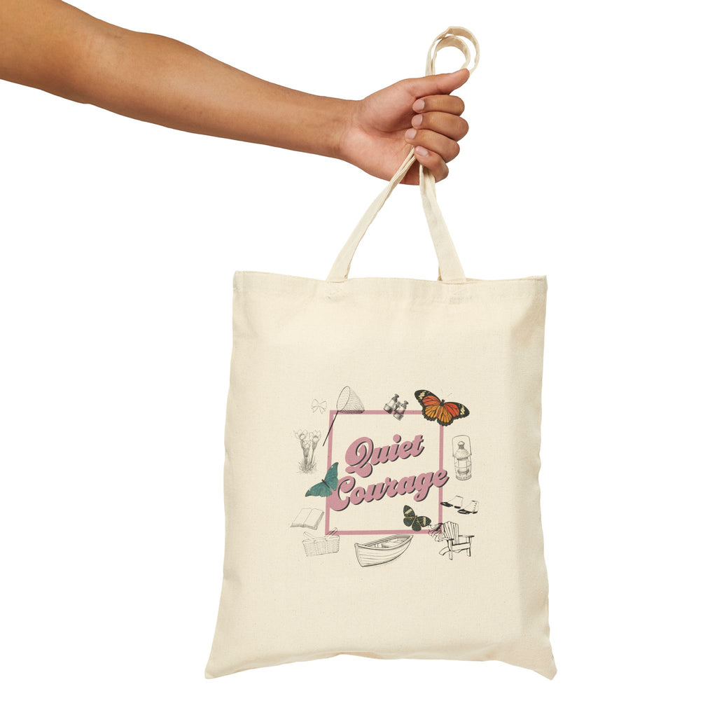 Quiet Courage Tote | Cotton Canvas Bag | 1904 Summer Collection