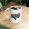 Warmed by Courage, Powered by Coffee | 1864 | Ceramic Mug