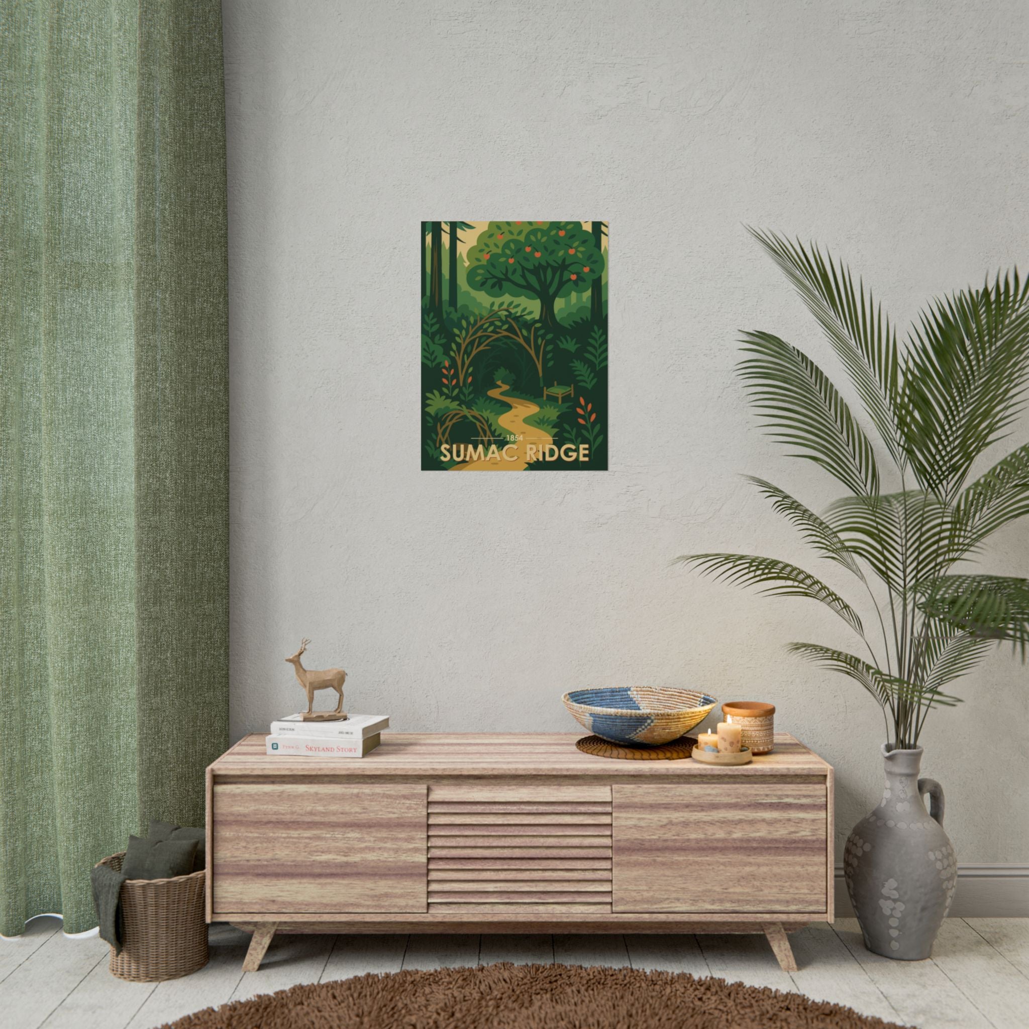 Sumac Ridge Poster | 1854 | Vintage-Inspired Poster Print