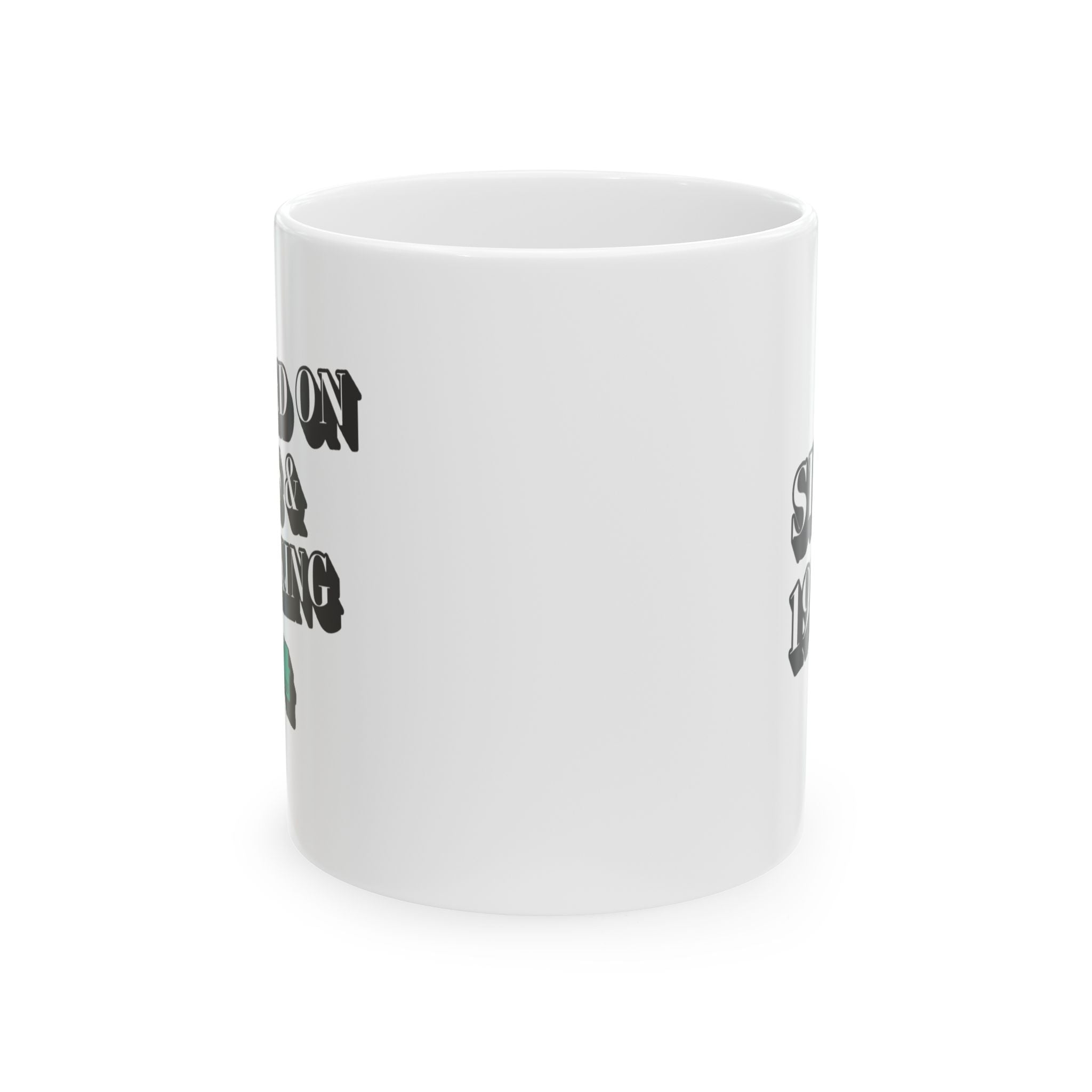 Buzzed on Beans and Breaking News | 1934 | Ceramic Mug