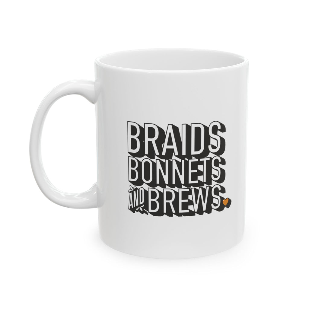 Braids, Bonnets, and Brews | 1854 | Ceramic Mug