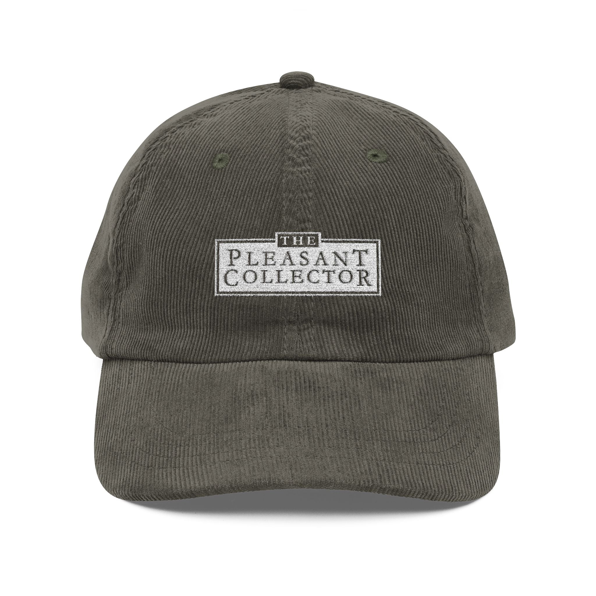Pleasant Collector Corduroy Cap | Vintage Unstructured Embroidered Hat