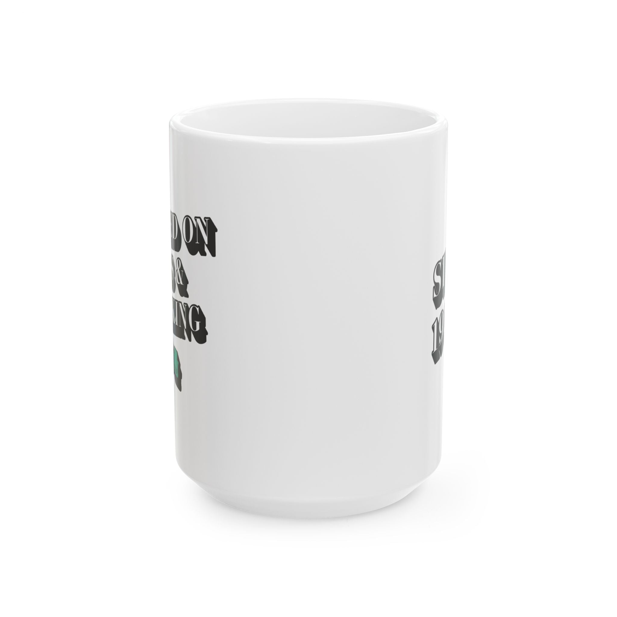 Buzzed on Beans and Breaking News | 1934 | Ceramic Mug