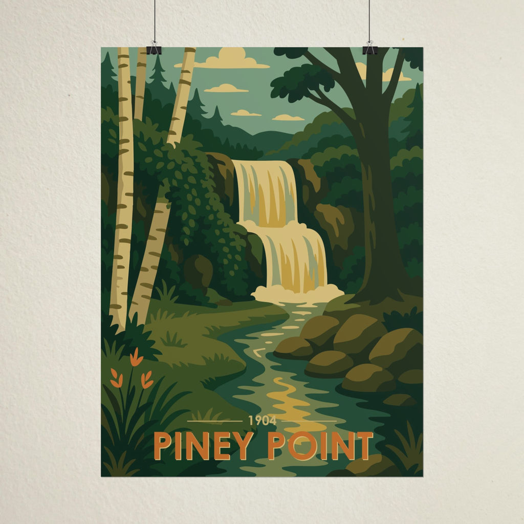 Piney Point Poster | 1904 | Vintage-Inspired Poster Print