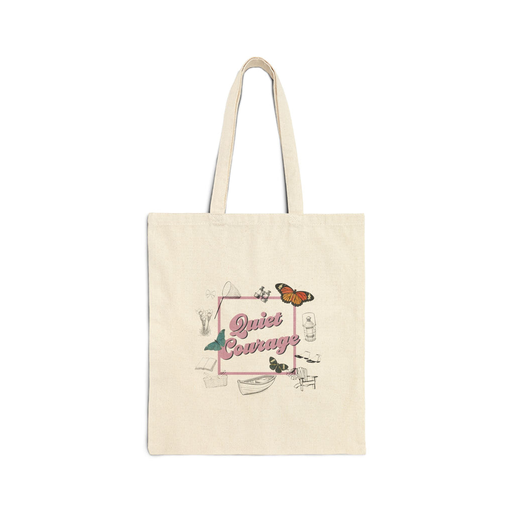Quiet Courage Tote | Cotton Canvas Bag | 1904 Summer Collection