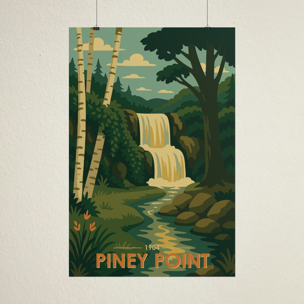 Piney Point Poster | 1904 | Vintage-Inspired Poster Print