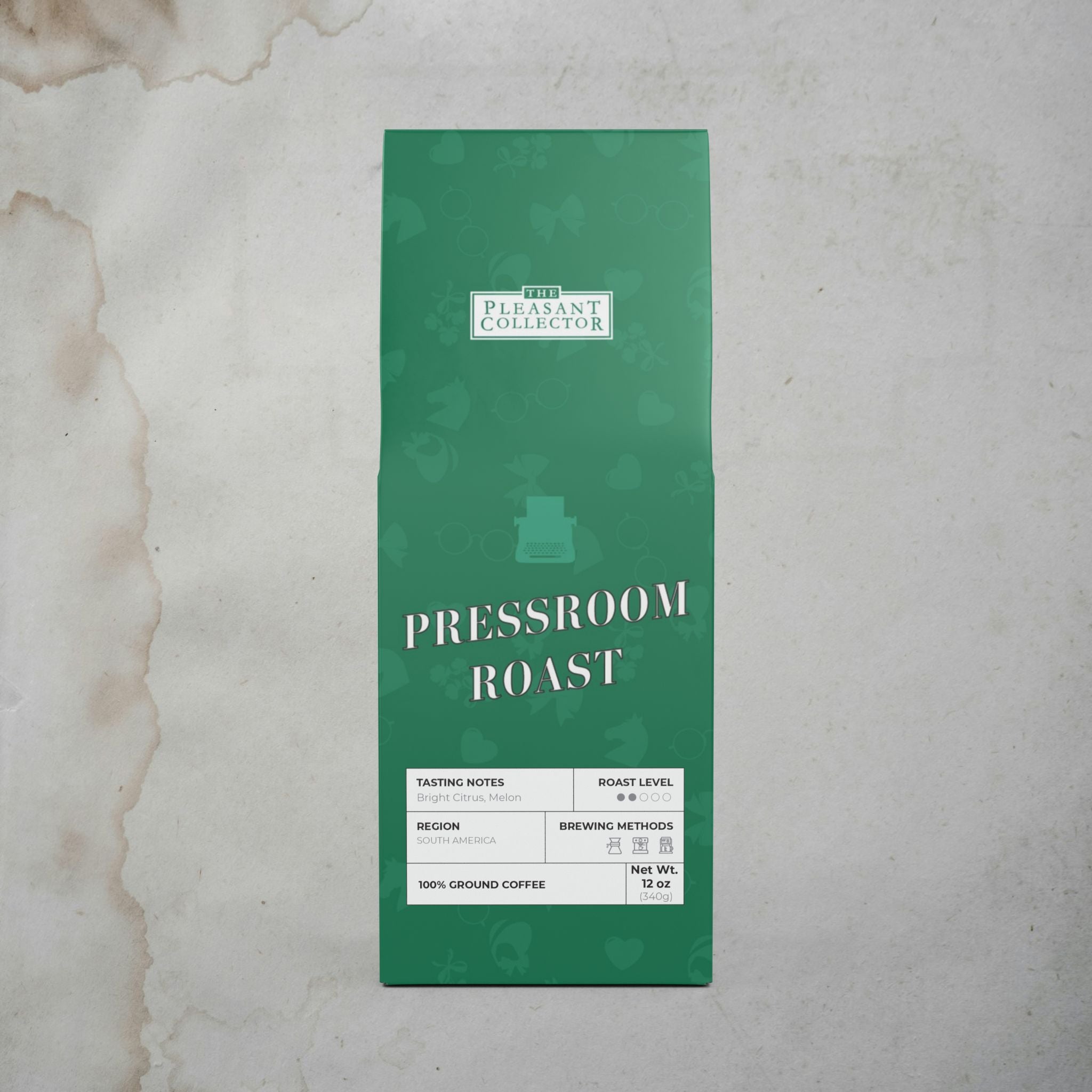 Pressroom Roast Coffee | 1934 | Snappy and Bright