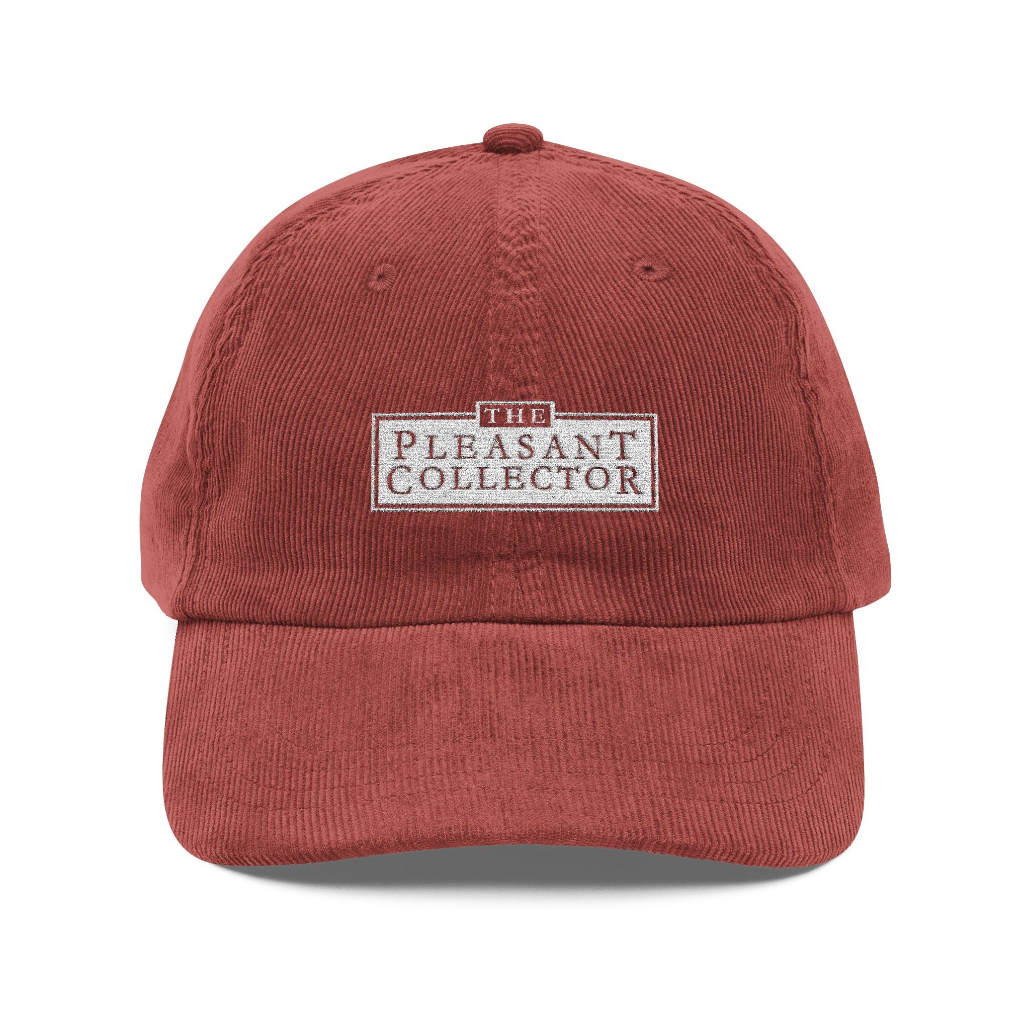 Pleasant Collector Corduroy Cap | Vintage Unstructured Embroidered Hat