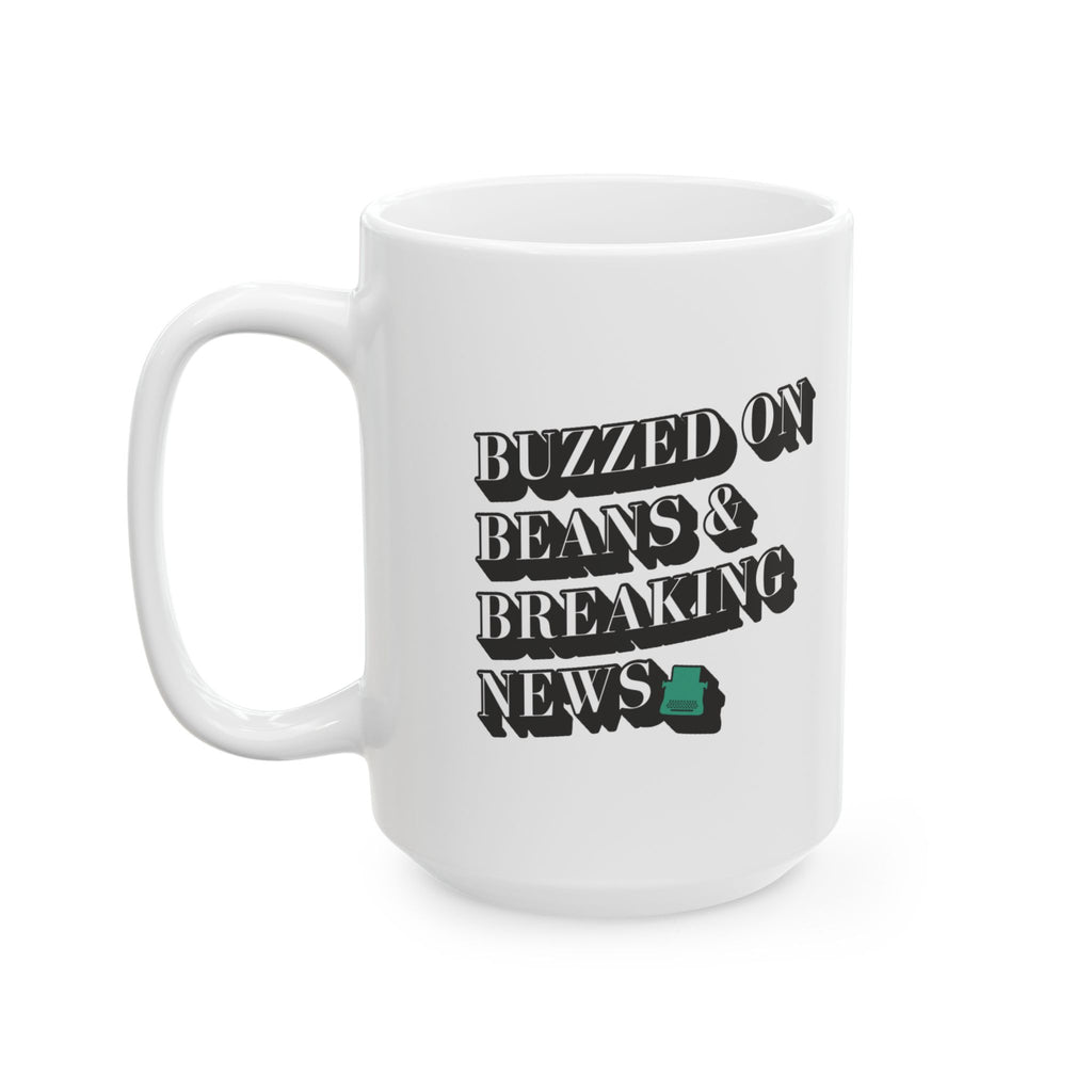 Buzzed on Beans and Breaking News | 1934 | Ceramic Mug