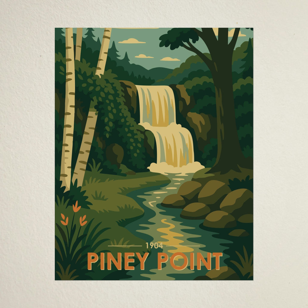 Piney Point Poster | 1904 | Vintage-Inspired Poster Print