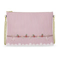 Tea Rose and Lace Striped Bag | 1904 | Chic and Elegant