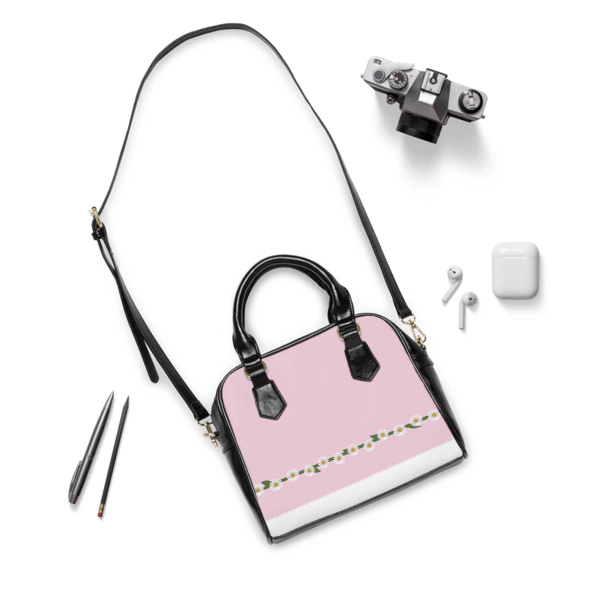 Sweet Prairie Daisy Bag | 1854 | PU Leather