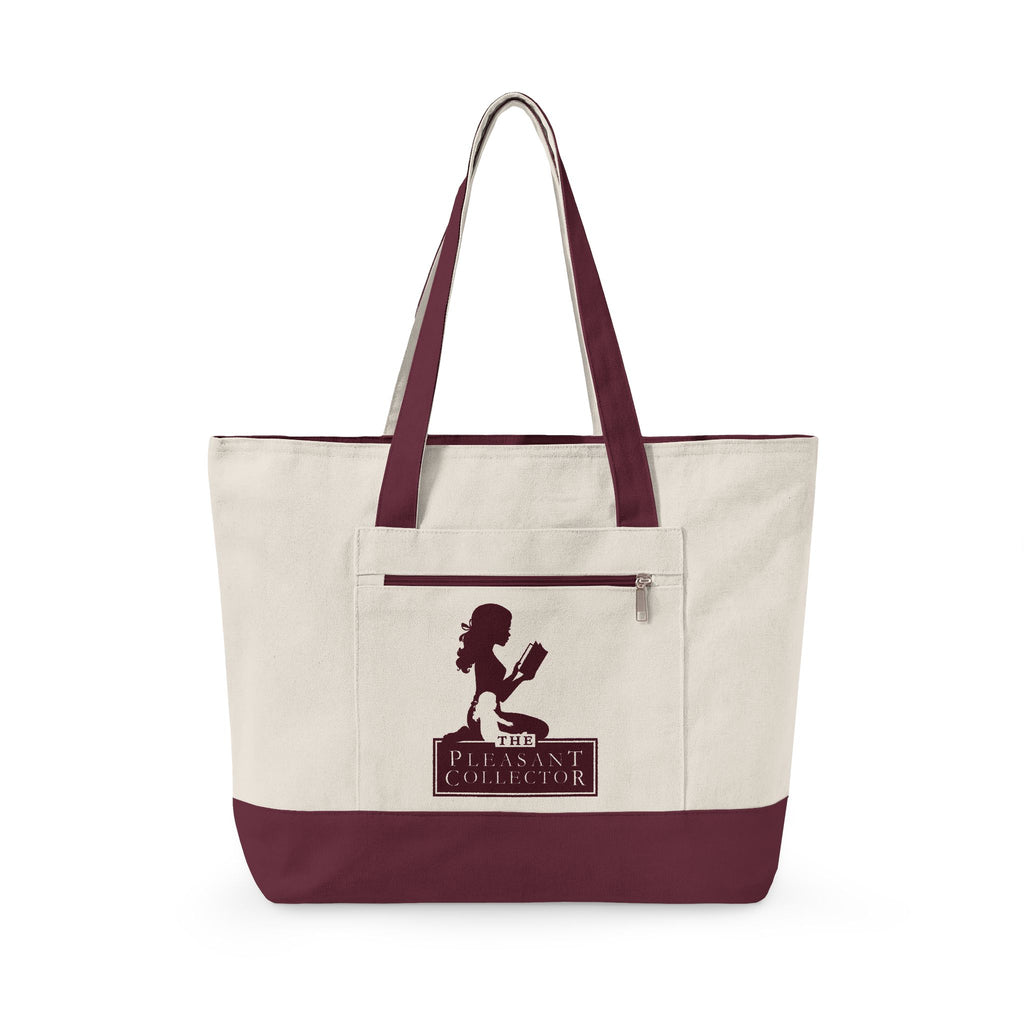 Pleasant Collector Logo Canvas Tote Bag