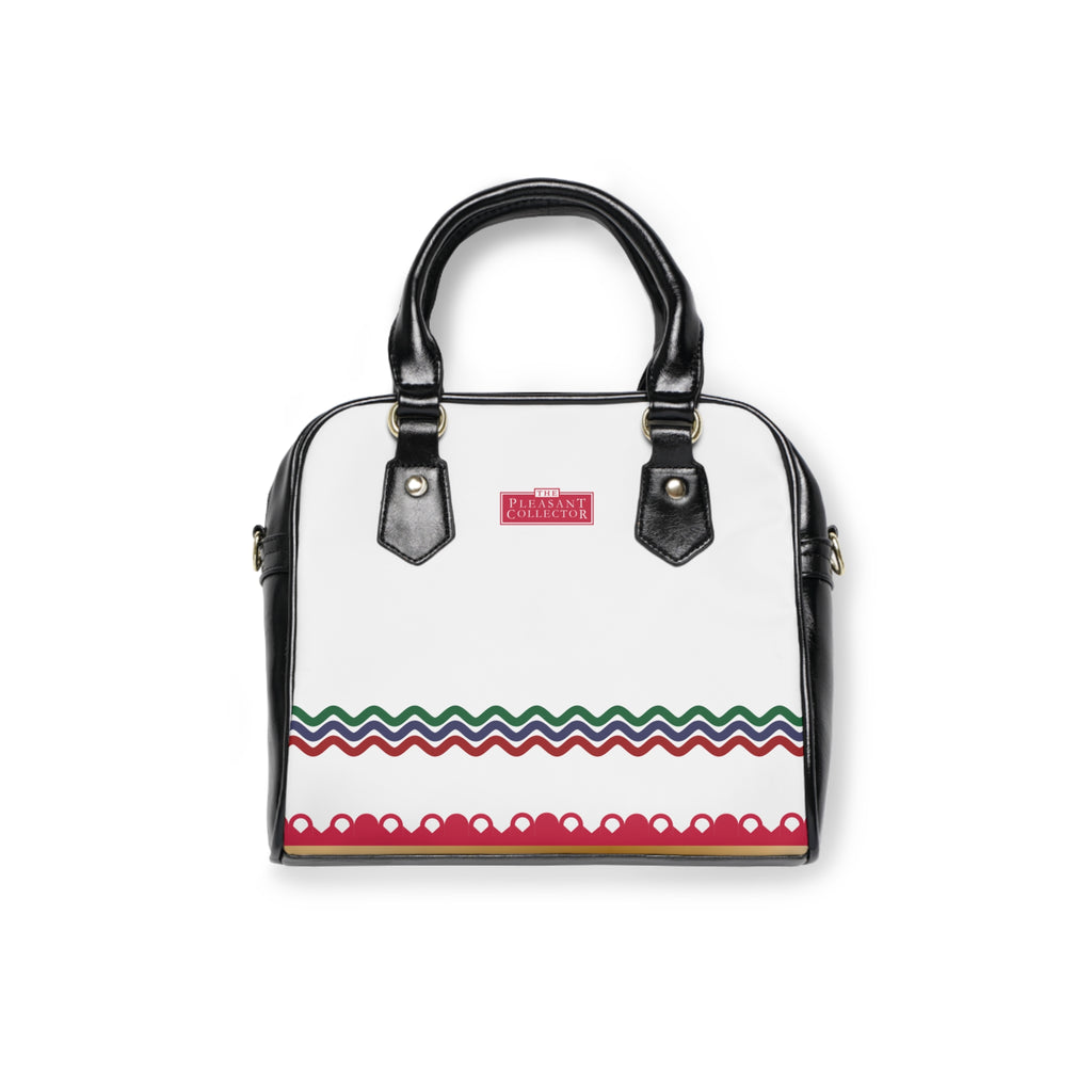Crown and Rickrack Classic Bag | 1944 | PU Leather