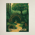 Sumac Ridge Poster | 1854 | Vintage-Inspired Poster Print