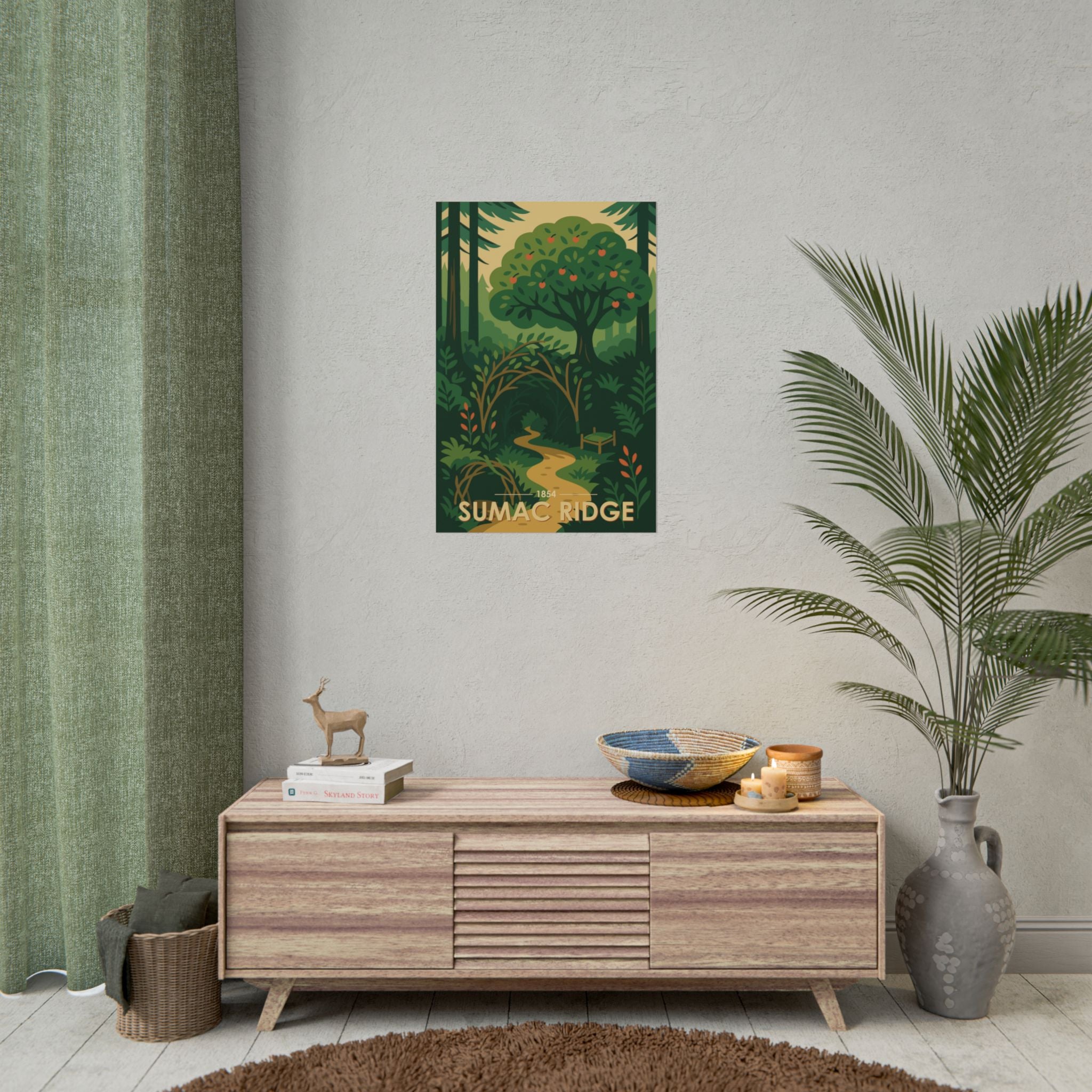 Sumac Ridge Poster | 1854 | Vintage-Inspired Poster Print