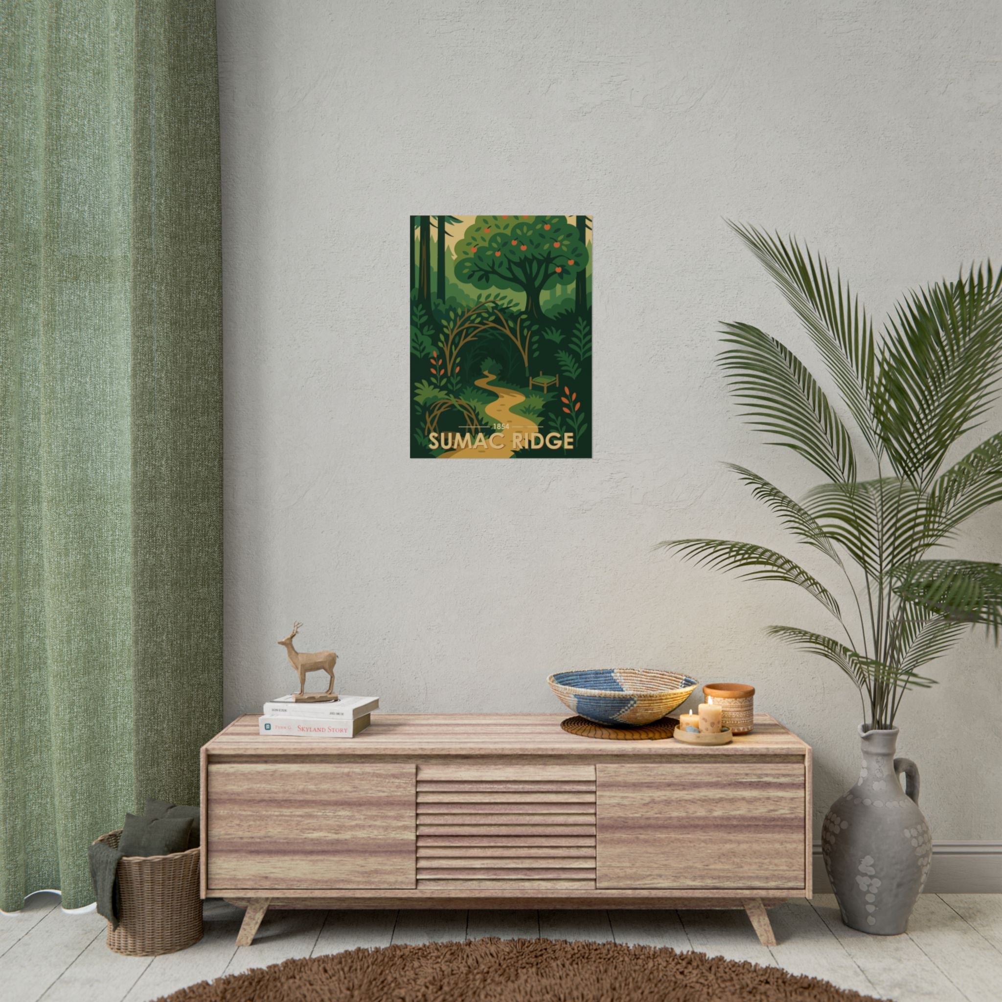 Sumac Ridge Poster | 1854 | Vintage-Inspired Poster Print